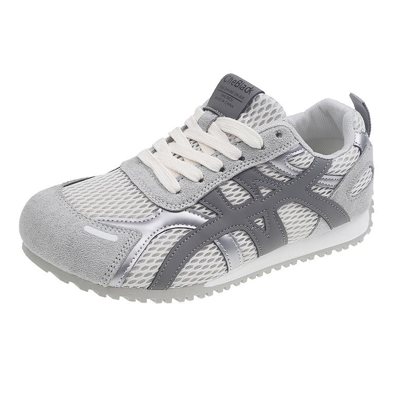 Korean Version of Age-reducing Comfortable Mesh Breathable Forrest Gump Shoes Women's Summer and Autumn New Versatile Fashion Soft-soled Sports