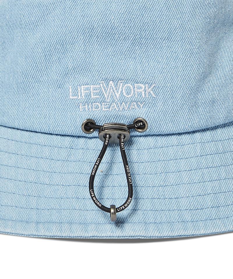 LIFEWORK High Frequency Radok Washed Bucket Hat