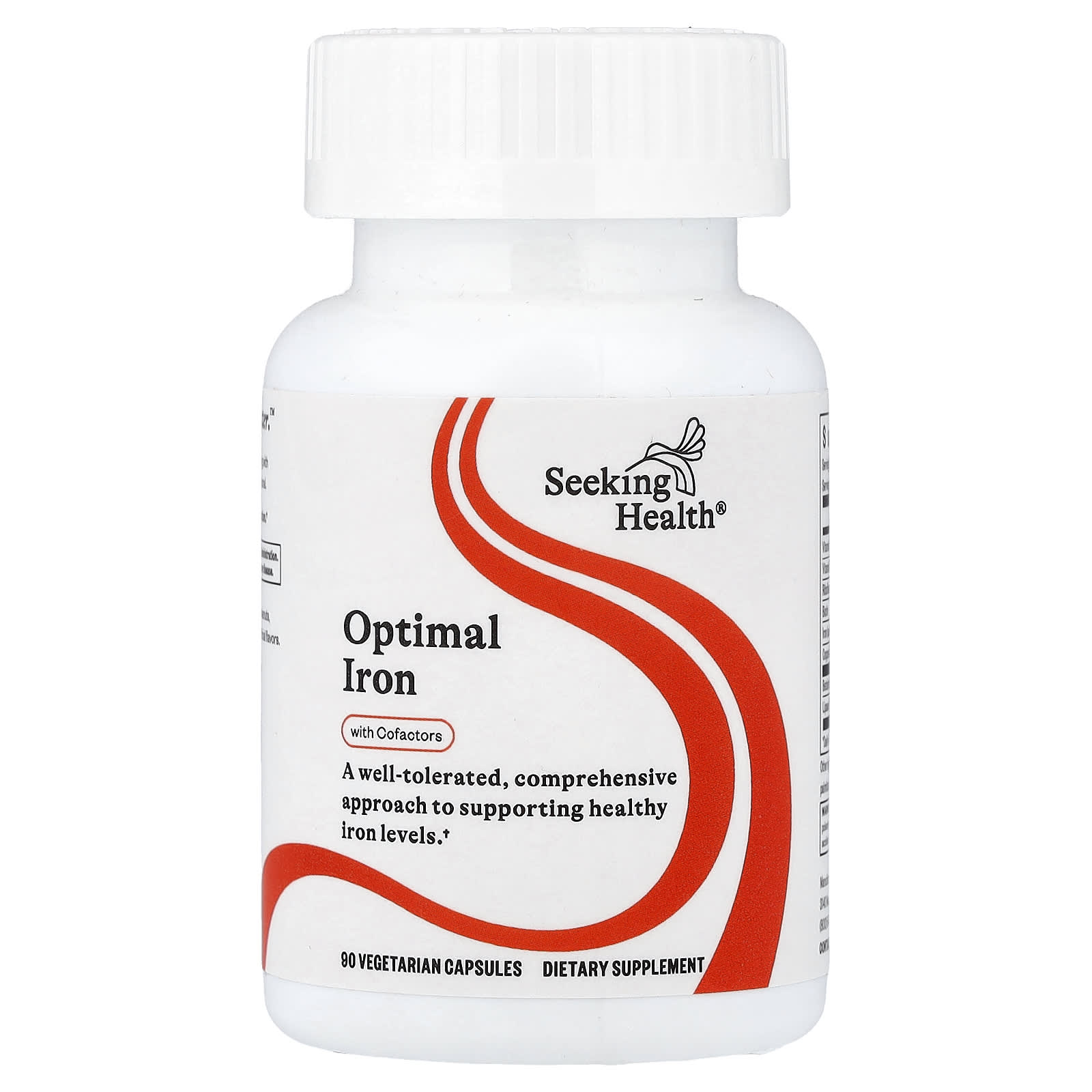 

Seeking Health, Optimal Iron with Cofactors, 90 Veggie Capsules