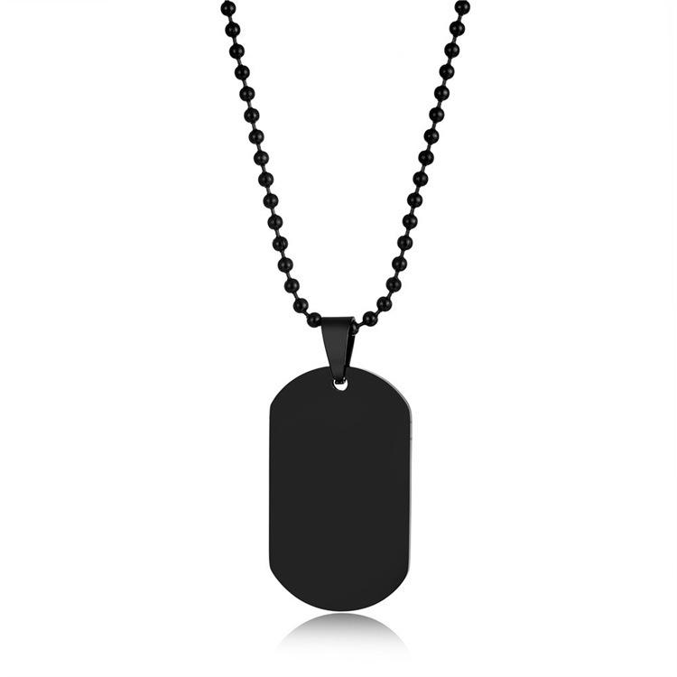 Women's Fashion Geometric Stainless Steel Sweater Chain Necklace Pendant Jewelry