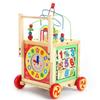 Baby Wooden Cube Walker Developmental Montessori Learning Educational Gifts