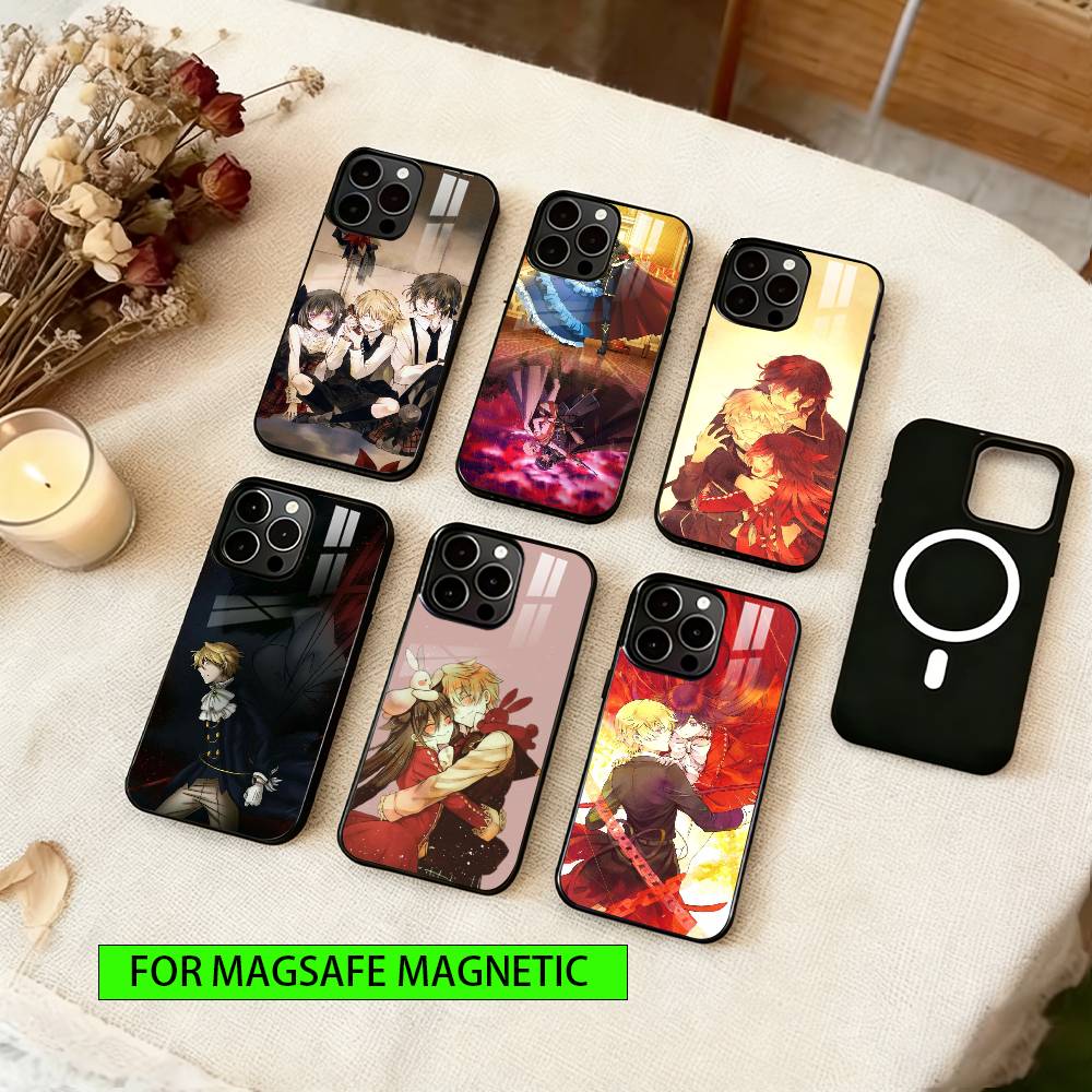 Pandora Hearts Phone Case For iPhone17,16,15,14,13,12,11 Plus,Pro Magnetic with Magsafe Wireless Charging