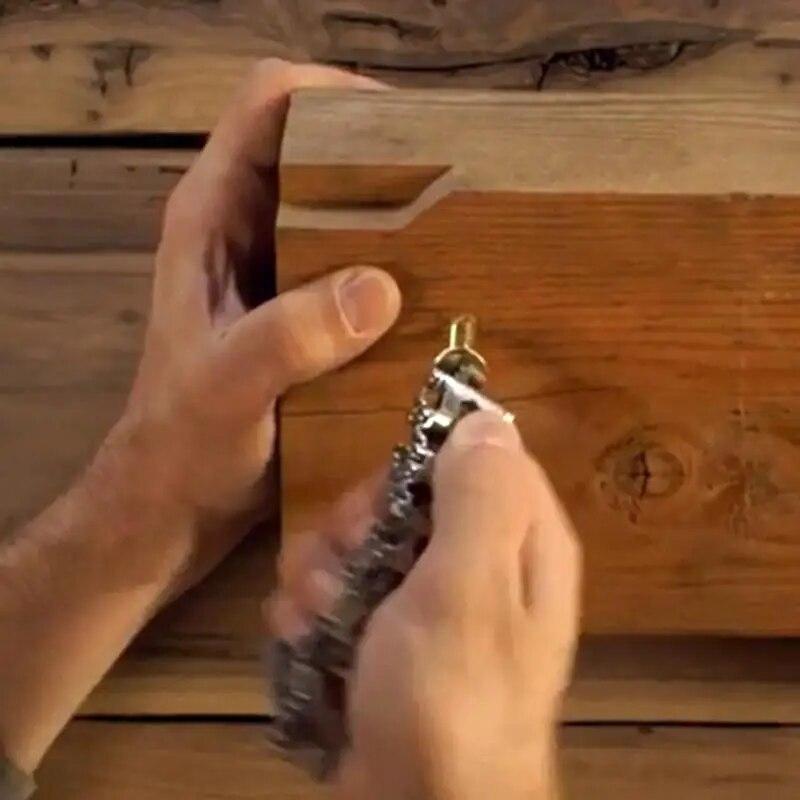 Multifunction Tool Bracelet Tread Bracelet Stainless Steel Bolt Driver Tools Kit Friendly Wearable Bike Multitool Outdoor Tool