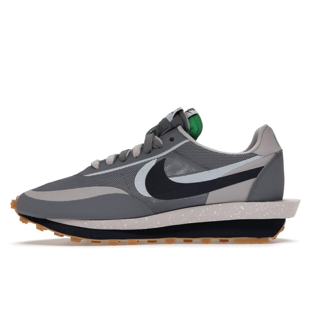 Sacai X Clot X Nike LDWaffle Kiss Of Death 2 Unisex Sneakers Grey Neutral-Grey Obsidian DH3114-001