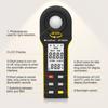 HoldPeak HP-5000A Portable Digital Luminance Meter 1-400,000Lux Range 0.1LUX/FC Resolution Data Logging with Backlight Feature