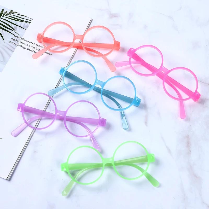 Pack 5 Color Changing Led Glasses Glow Glasses For Neon Party  Rave Glow In The Dark Birthday Favors For Children And Adults