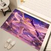 1pc Demon Hunter Print Area Rug - Soft, Washable Non-Slip Indoor Mat, Living Room, Home Office Decorative Rug,Office Decorative