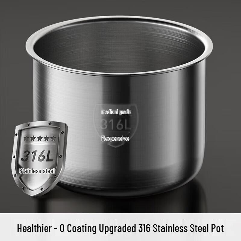 Joyoung 5L Electric Pressure Cooker with Dual Stainless Steel Inner Pots
