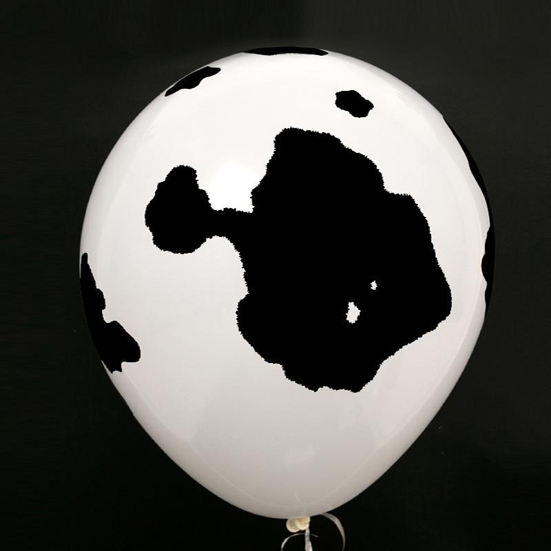 

Воздушный шар на детский день рождения с рисунком зебры, декоративная арка с круглым рисунком животных, 100 шт./пакет 100 large cow blocks/bag