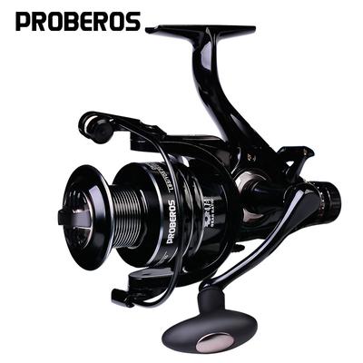 PROBEROS Carrete de Pesca con Copa de Metal Completa Rueda de Pesca Rueda Giratoria Caña de Lanzar Caña Yahai para Carretera Carrete para Pesca de Largo Alcance Línea de Pesca Equipo de Pesca