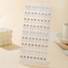 European and American 11 Pairs of Stud Earrings Combination Women's Ins Style Niche Simple Imitation Pearl Rhinestone Earrings Set