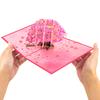 3D Pop-Up Herzbaum Karte für Geburtstagsfeiern Valentinstags Grußkarte mit Umschlag Party Einladungskarte