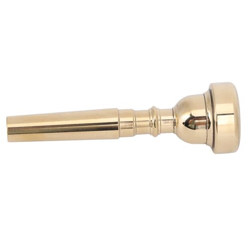 Trumpet mouthpiece, brass mouthpiece for practice, deformation-resistant, Bach mouthpiece, Trumpet (7 Golden C) mouthpiece