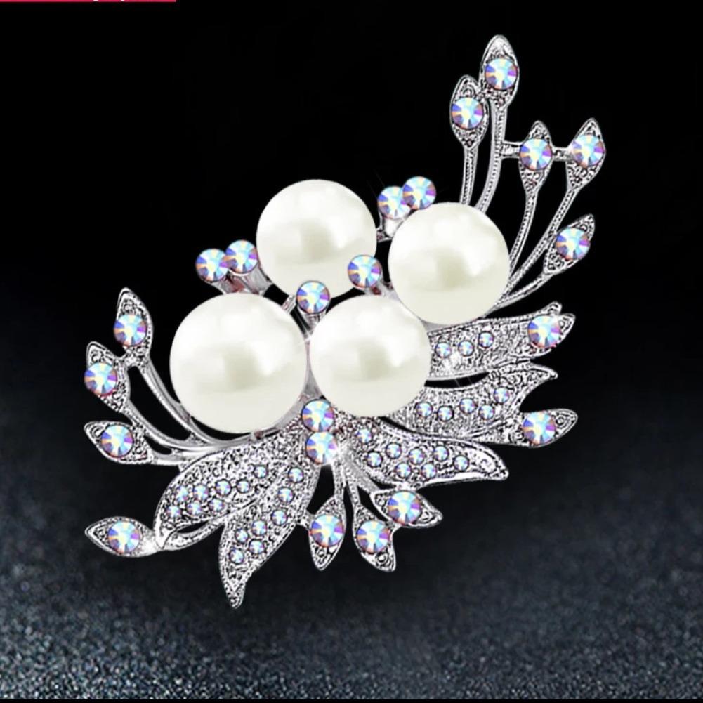Rose Elegant Flower Bow Tie Brooch Pin Personalized Niche Brooch Accessories