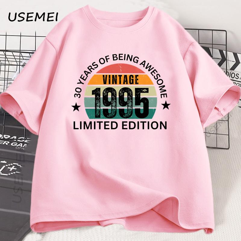 30th Birthday Gift Tshirt Made In 1995 Vintage Tee 30 Years Old Birthday Tshirt 1995 Birthday Gift For Unisex Unisex Clothes