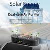 L8RE Solar/USB Car Air Purifiers Fresher Air Odor Removal Smokes Odor Removal Plastic