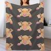 Piggy Throw Blanket Flannel Fleece Soft Warm Throw Blanket
