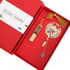Beijing Tiananmen Metal Bookmark - Custom Engraved Cultural Gift Box