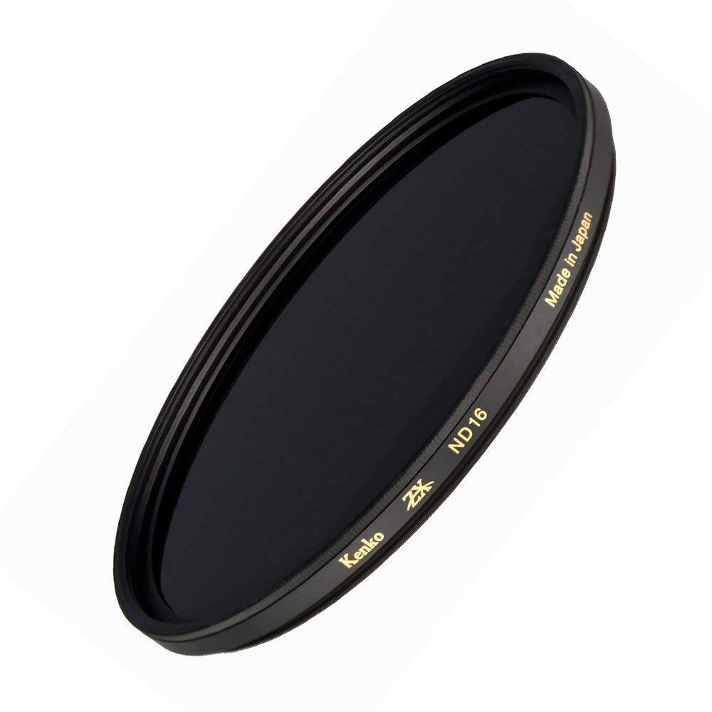 Kenko ND Filter ZX ND16 72mm For Light Intensity Adjustment 3 Stops Aperture Attenuation Repellent Coating Floating Frame System 442722 Water/Oil