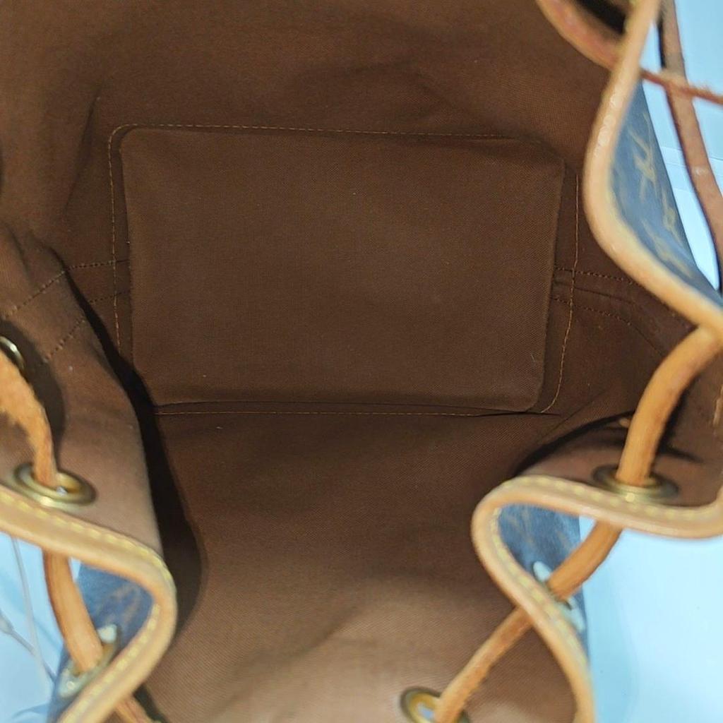 [Pre-Owned] Noe Bb Classic Monogram Coated Canvas And Leather Drawstring Bucket Bag Crossbody Shoulder Bag Small - Fair #1LWHXWX
