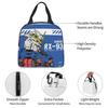 Custom Gundams Insulated Lunch Bag for Women Men Leakproof Anime Thermal Cooler Lunch Box Office Work School