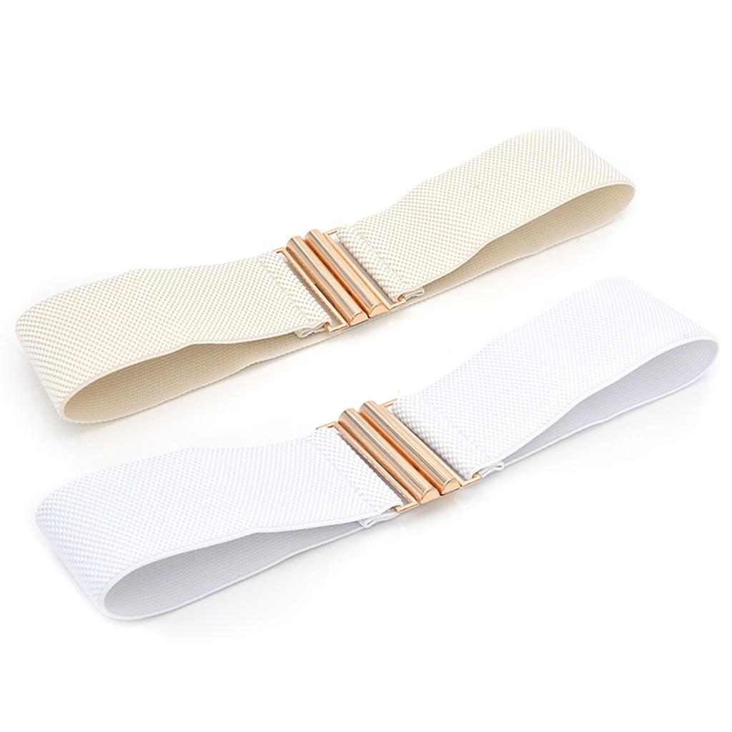 Stretchy Waist Belt Solid Color for American Street Dance Night Club Sexy Oversize Woven for Party Dancing