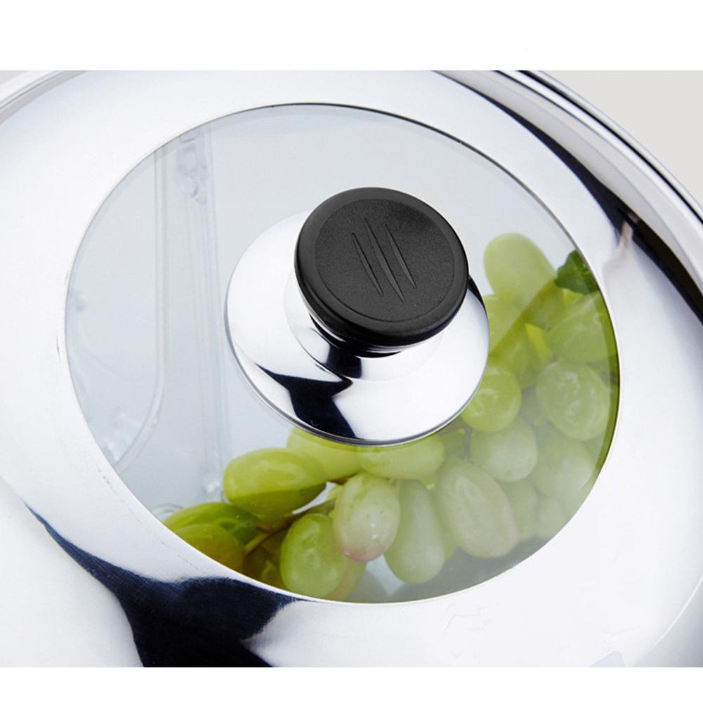 Forniture da cucina con coperchio per pentola in acciaio inossidabile con manopola