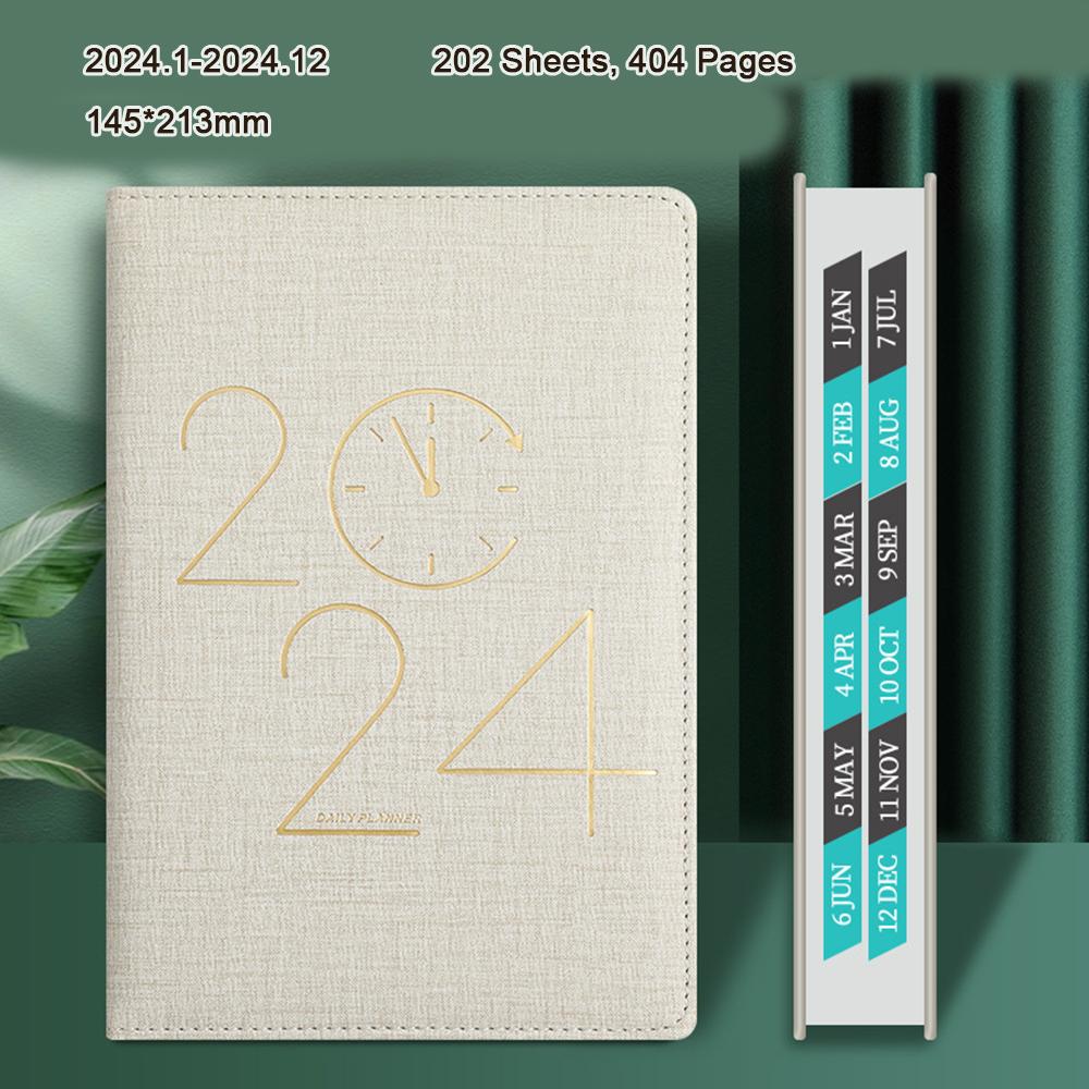 

(Логотип можно выгравировать) Тетрадь формата А5 в тканевой обложке, расписание дел на 2024 год, ежедневник для студентов, планировщик, записная книжка, блокнот, памятка хаки