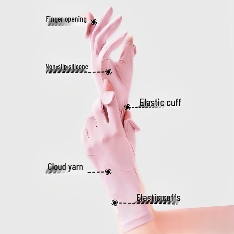 Ice Silk Sun Protection Cycling Gloves