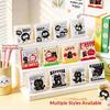 2027 Mini Desktop Calendar Cute Cartoon Cat Prints Desk Calendar Portable Office Desk Decoration