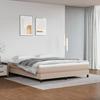 Exclusive House - Slatted Bed Base with Cappuccino Mattress 160x200 Cm