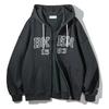 Bakken Bken 1583 Zip-Up Hoodie Bk7990_Charcoal