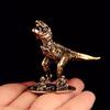 Solid Brass Dinosaur Desktop Tea Pet Office Desk Ornament Creative Dinosaur World Model Craft Mini Ornament