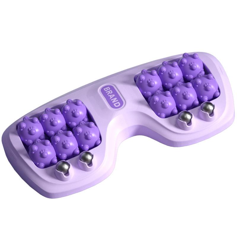 Home Use Foot Massage Roller With Magnetic Nodes | Acupoint Stimulation Therapy Tool