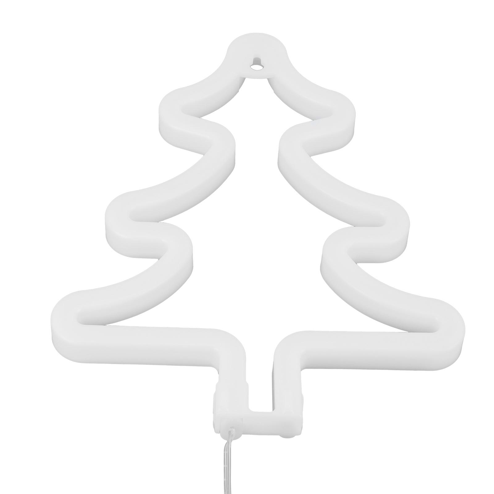 

LED Neon Light Colorful Christmas Tree Neon Sign Decoration for Home Bedroom Christmas Party