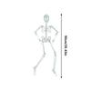 90cm Halloween Luminous Skeleton Hanging Flexible Joints Skeleton Outdoor Crazy Scary Hanging Props