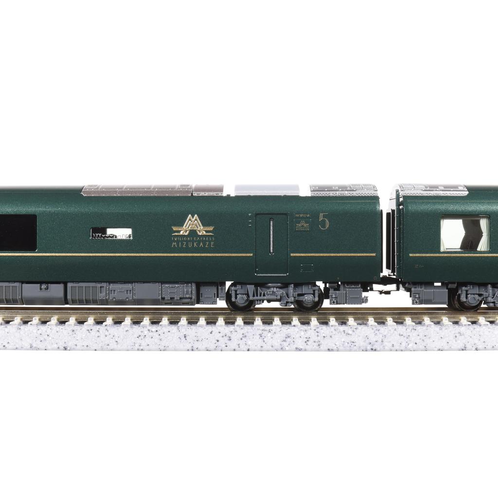 KATO N Gauge 87 Series "TWILIGHT EXPRESS Mizukaze" 4-Car Basic Set Diesel Train Model 10-1965