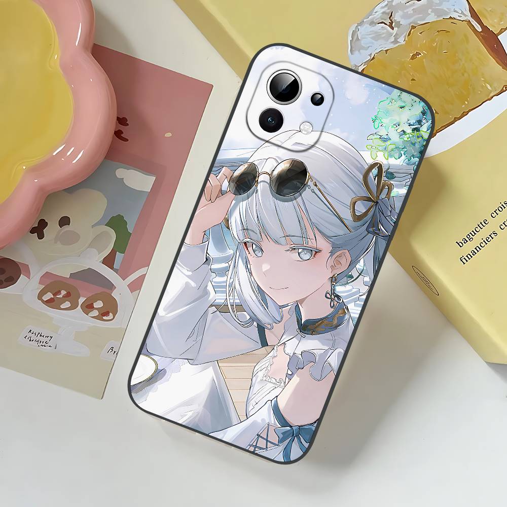 

Jinxi From Wuthering Waves Slim Black Shockproof Phone Case Fit For Xiaomi 12,11,12S Ultra & Redmi Note 11,10T,9,9A,8Pro,8T,5G RedmiNote114G 11S