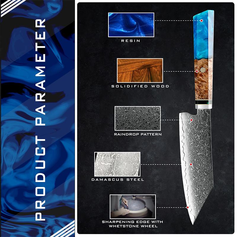 JIESENYU Profi-Friseurschere 6 Zoll (17,8 Cm) - Japanischer 440C Edelstahl, 62 HRC Härte, Für Haar- Und Haustierschnitt