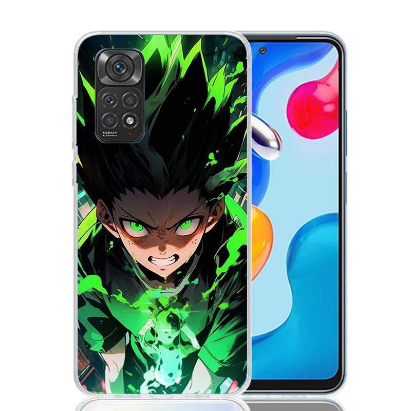 

Huner X-Hunters Gon Phone Case For Xiaomi Redmi Note 15 14 13 12S 12 Pro Plus 11S 11E 11 11T 10S 10 Art Soft Pattern Cover Redmi Redmi Note 11 Pro 4G