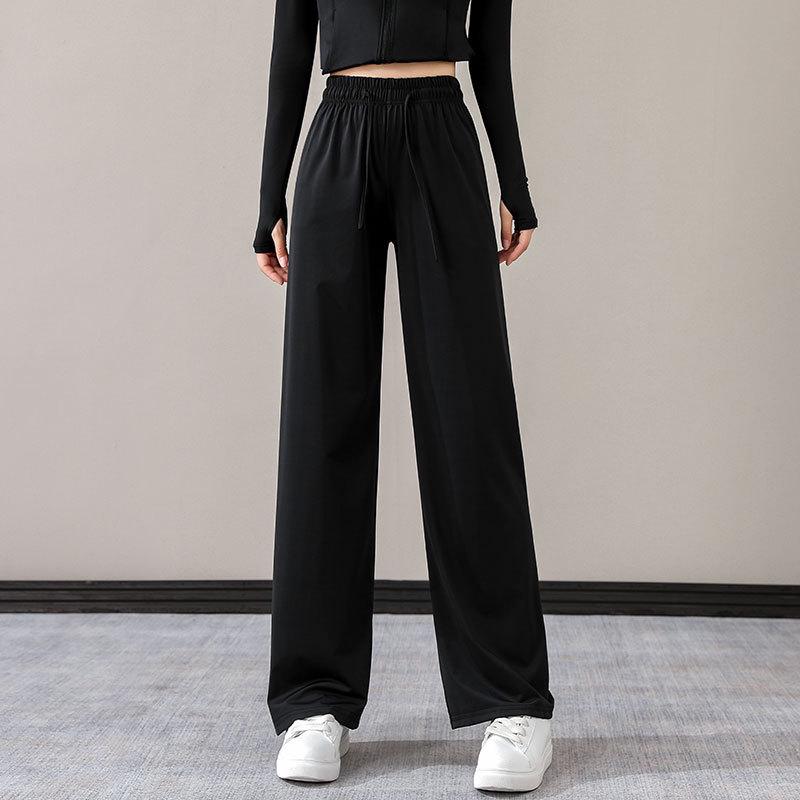 

Солнцезащитный крем Женский Летний 2024 Набор для занятий спортом на открытом воздухе: Тонкие брюки для хайкинга и йоги из ледяного шелка с широкими штанинами M