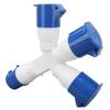 3 Pin Industrial Site Plug IP44 Waterproof Multifunctional 1 In 3 Out 32A Aviation Cable Connector 220‑250V