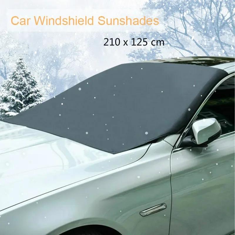 Automobil Magnetische Sonnenschutz Abdeckung Auto Windschutzscheibe Schnee Sonnenschutz Wasserdichte Schutz Abdeckung Auto Frontscheibe Abdeckung