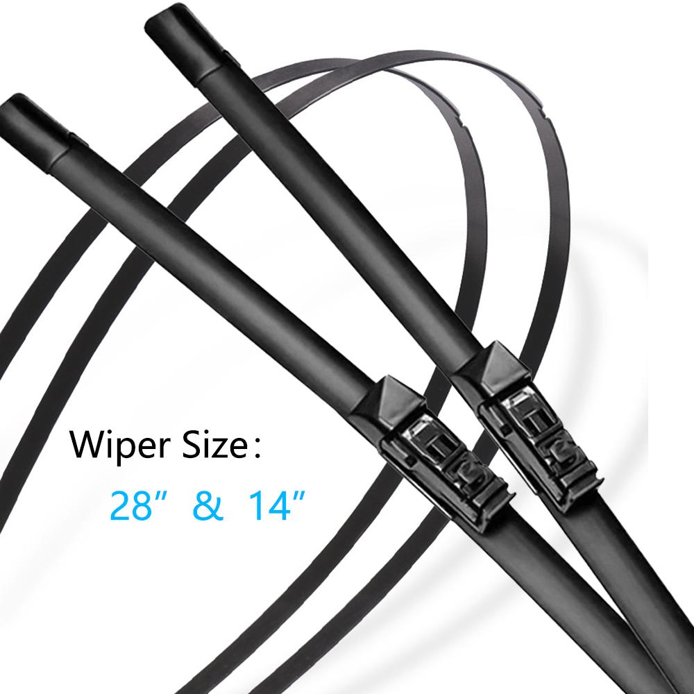 For Toyota Alphard Vellfire AH30 2015~2022 Car Front Wiper Blade Cutter Windscreen Windshield Cleaning Boneless Frameless