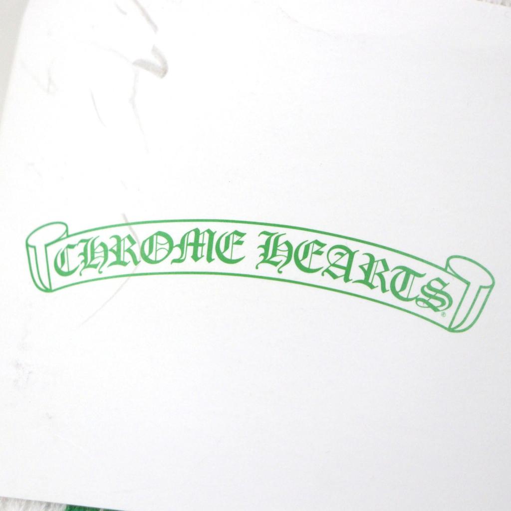 Makelloses CHROME HEARTS SOCKS-U-SPORT Dagger Bestickt 3-Paar-Set weiß Herren S Gebraucht