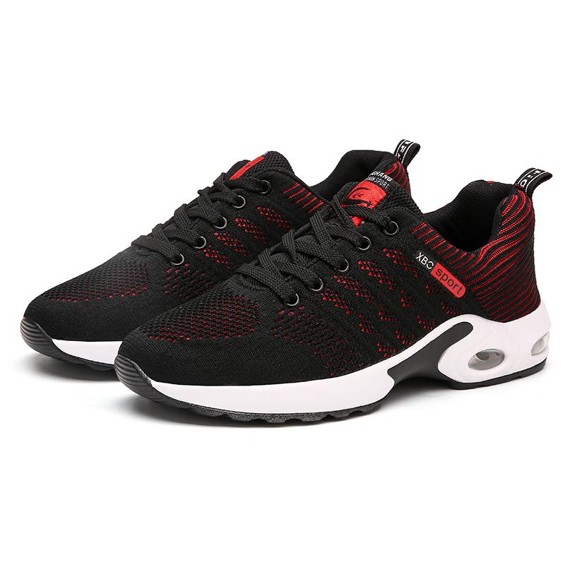 

48 больших размеров нескользящие износостойкие тканые дышащие спортивные кроссовки для полетов с воздушной подушкой амортизирующие универсальные кроссовки для путешествий 48