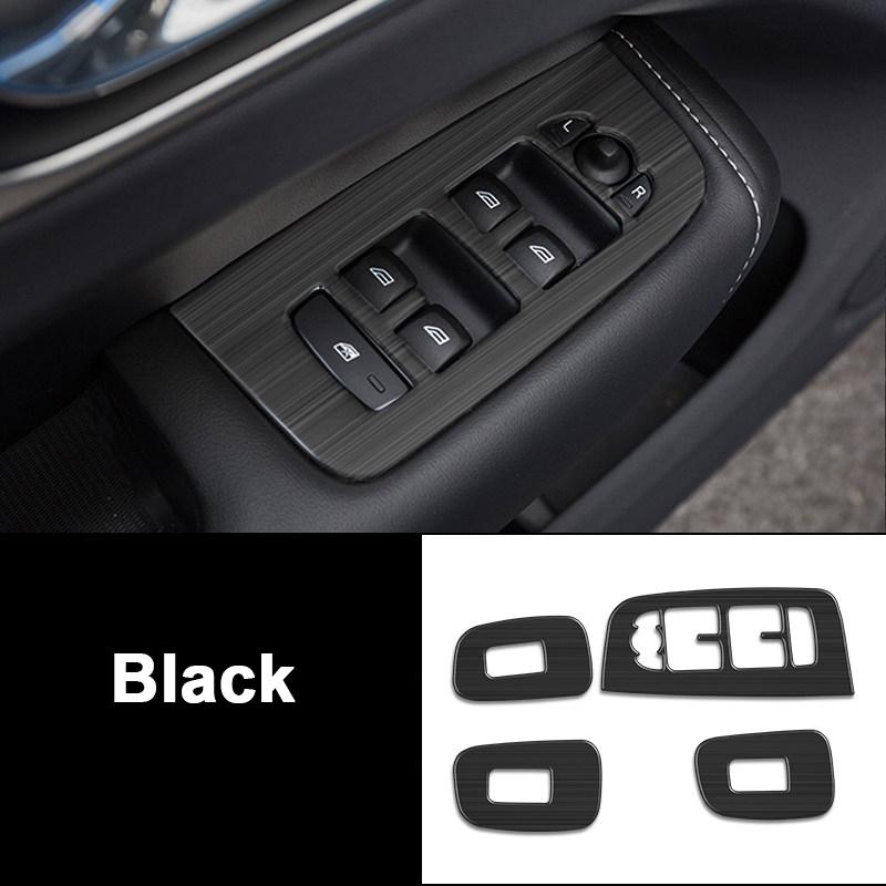 Für Volvo XC60 2018 – Edelstahl Autotür Armlehne Panel Fenster Schalter Lift Tasten Abdeckungen Trim Innen Zubehör
