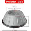 Anti-Vibrations-Puffer, Anti-Vibrations-Pufferpads, 4 Stück Waschmaschinen-Standfüße, Füße