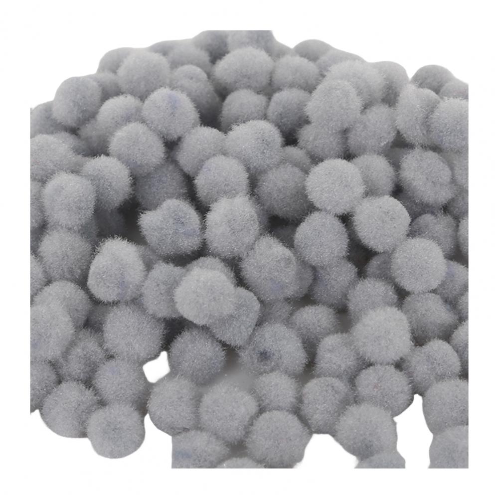 Pom Pom Craft Supplies Colorful Pom Embellishments Crafting Poms 10mm Fluffy Felt Balls for Dolls Diy Decorations for Garland