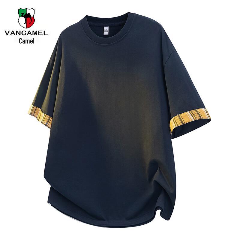 VANCAMEL Men s Casual Short Sleeve T-Shirt S